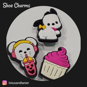 Shoe Charms Pochacco Set of 3